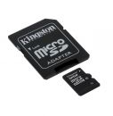 Kingston micro SDHC Class 10 + Adapter 32GB